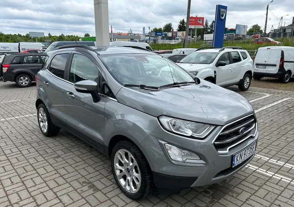 ford ecosport małopolskie Ford EcoSport cena 69900 przebieg: 58656, rok produkcji 2021 z Wieliczka